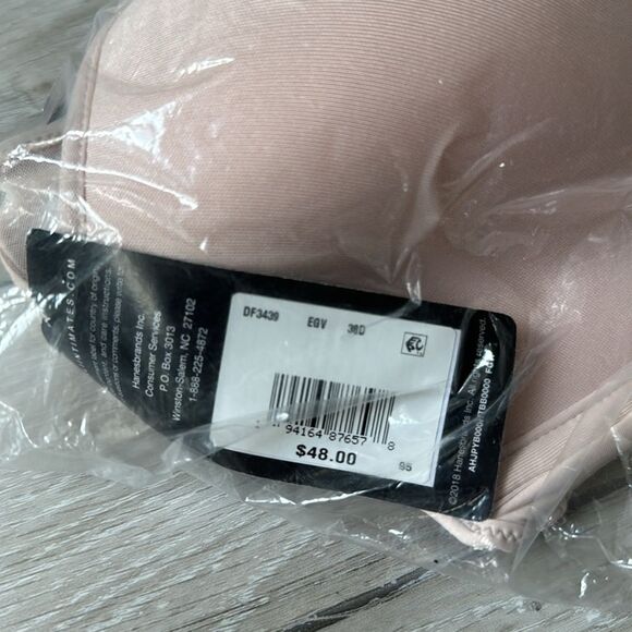 BALI‎ One Smooth U Ultra Light Illusion Underwire Bra DF3439 Sandshell 38D Nwt - Picture 10 of 11